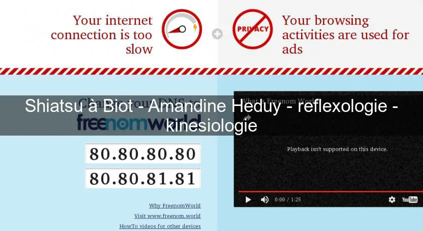 Shiatsu à Biot - Amandine Heduy - reflexologie - kinesiologie