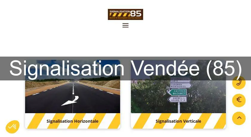 Signalisation Vendée (85)