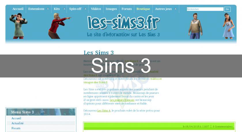 Sims 3 Sims 3