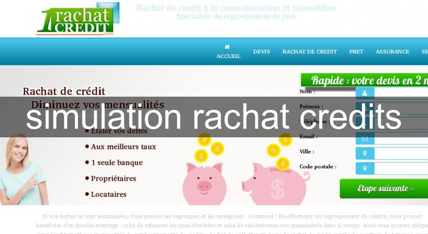 simulation rachat credits simulation rachat credits