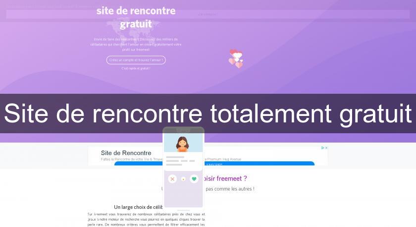 Site de rencontre totalement gratuit