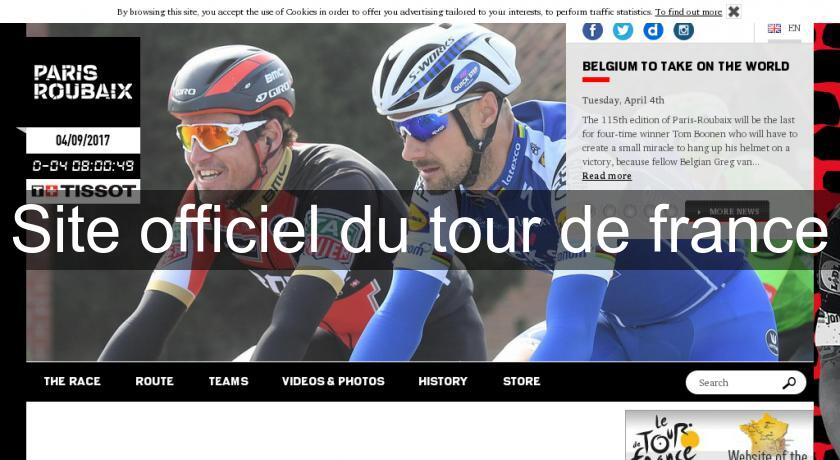 Site officiel du tour de france