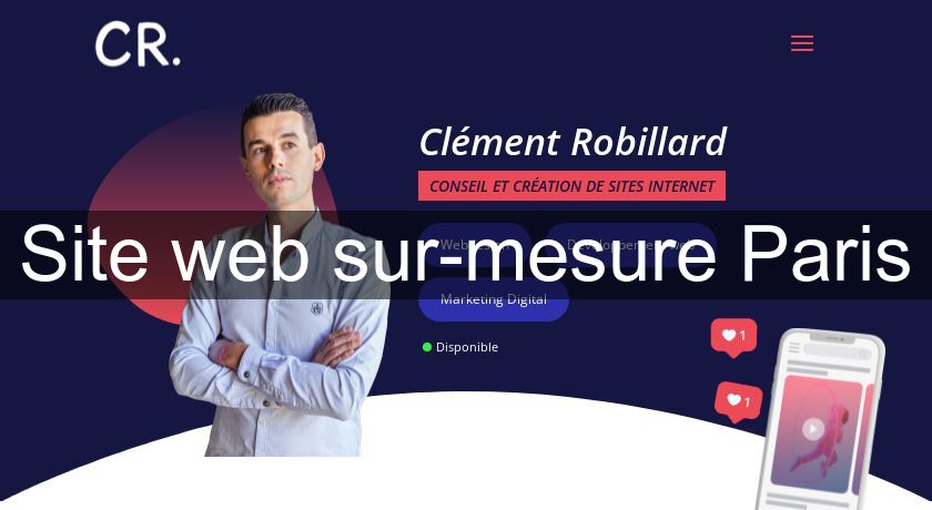 Site web sur-mesure Paris Site web sur-mesure Paris