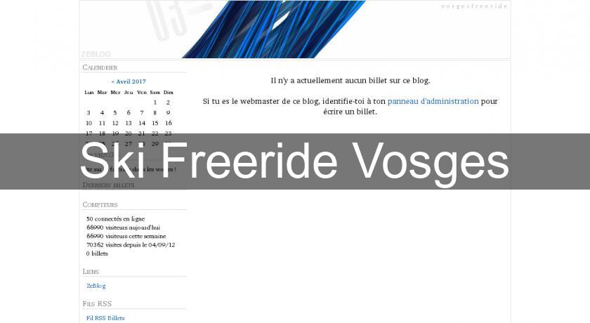 Ski Freeride Vosges Ski Freeride Vosges
