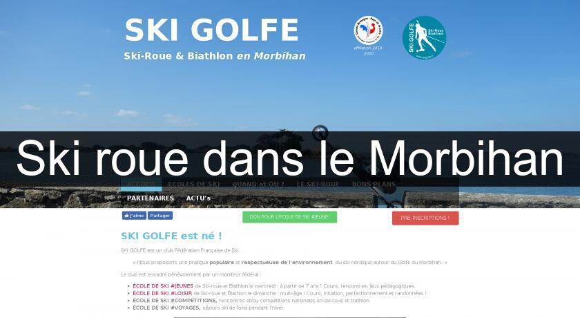 Ski roue dans le Morbihan