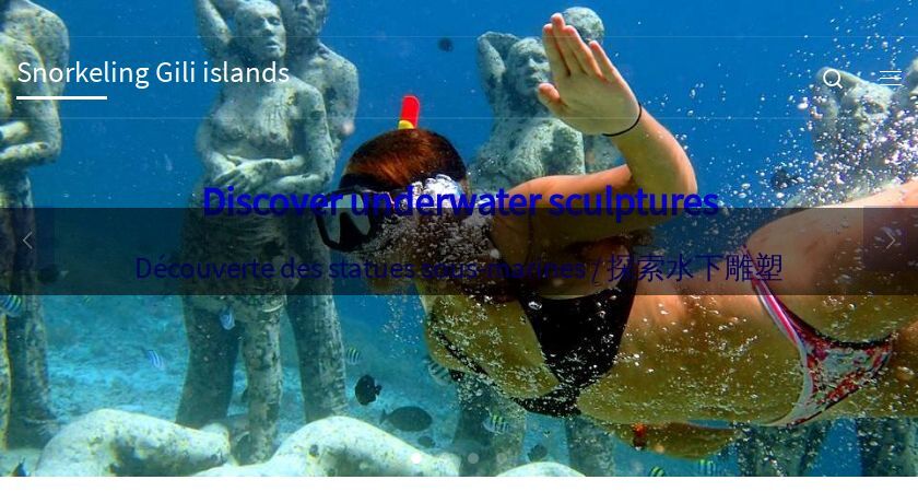 Snorkeling aux iles Gili