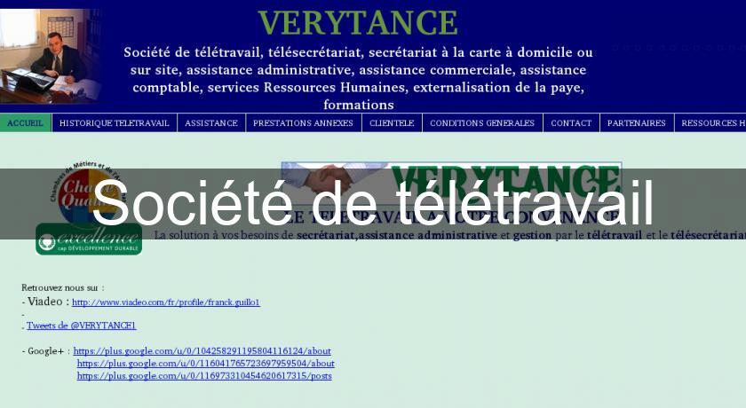 Société de télétravail Société de télétravail