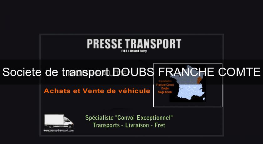 Societe de transport DOUBS FRANCHE COMTE Societe de transport DOUBS FRANCHE COMTE