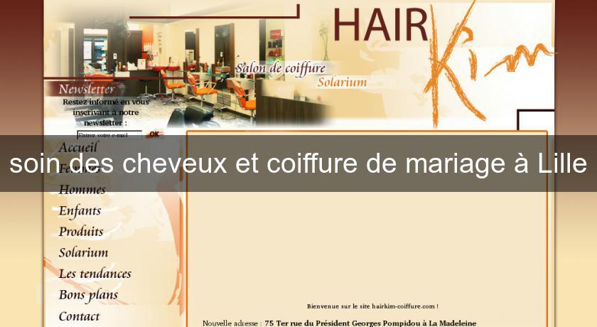 soin des cheveux et coiffure de mariage à Lille soin des cheveux et coiffure de mariage à Lille