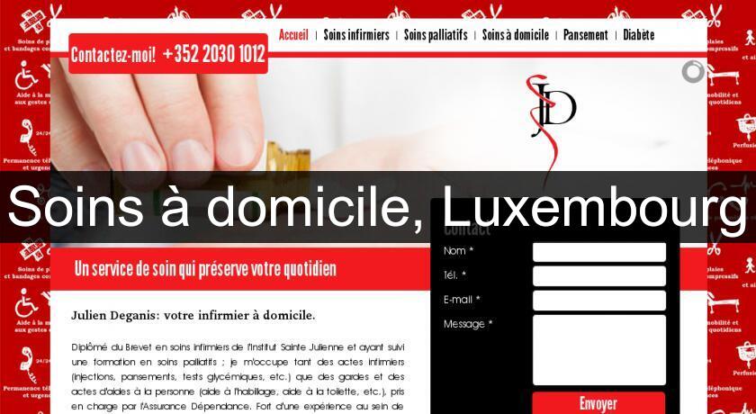 Soins à domicile, Luxembourg Soins à domicile, Luxembourg