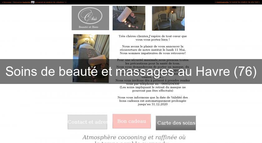 Soins de beauté et massages au Havre (76) Soins de beauté et massages au Havre (76)