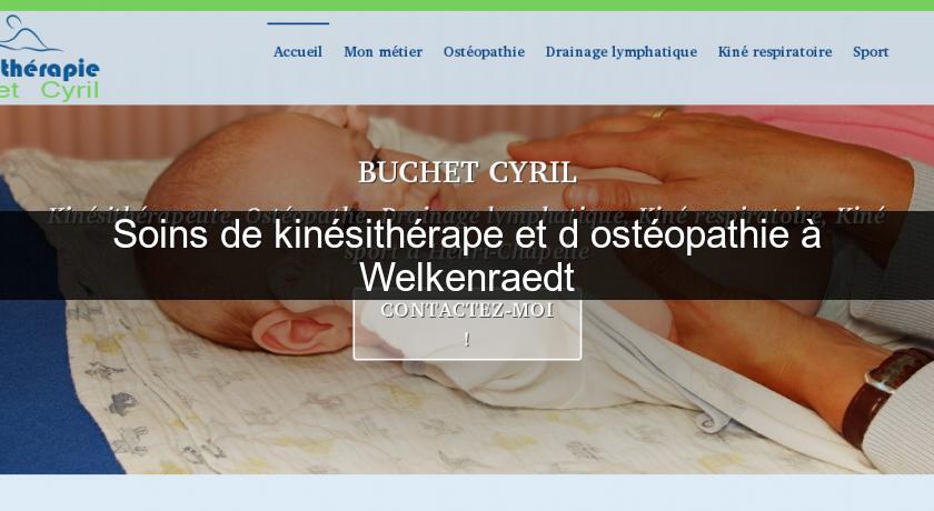 Soins de kinésithérape et d'ostéopathie à Welkenraedt