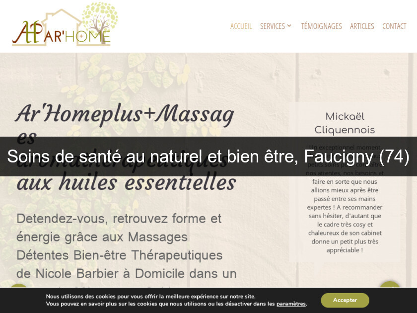 Soins de santé au naturel et bien être, Faucigny (74) Soins de santé au naturel et bien être, Faucigny (74)