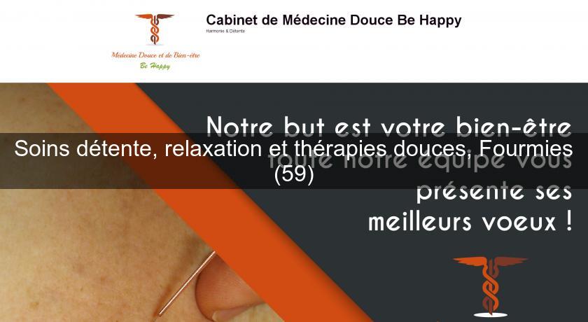 Soins détente, relaxation et thérapies douces, Fourmies (59)