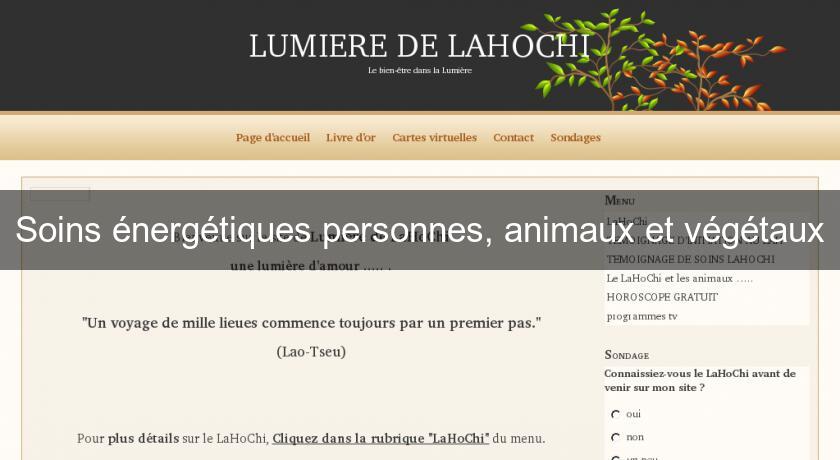 Soins énergétiques personnes, animaux et végétaux Soins énergétiques personnes, animaux et végétaux