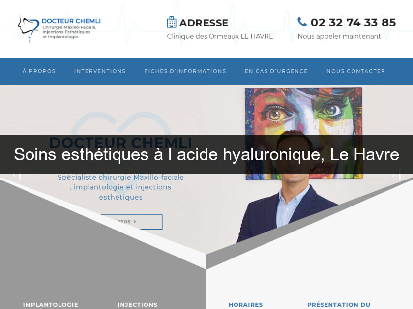 Soins esthétiques à l'acide hyaluronique, Le Havre Soins esthétiques à l'acide hyaluronique, Le Havre