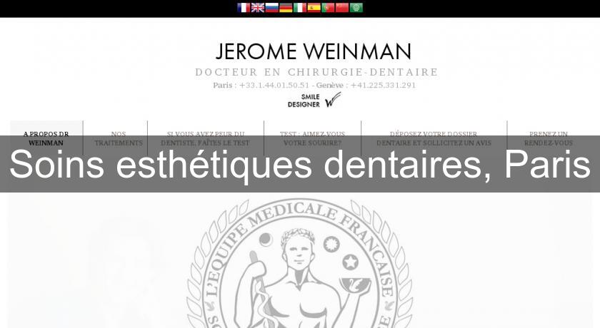 Soins esthétiques dentaires, Paris Soins esthétiques dentaires, Paris