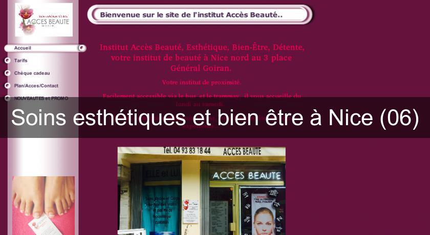 Soins esthétiques et bien être à Nice (06) Soins esthétiques et bien être à Nice (06)