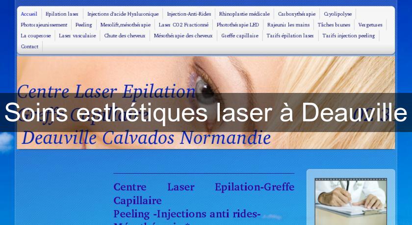 Soins esthétiques laser à Deauville Soins esthétiques laser à Deauville