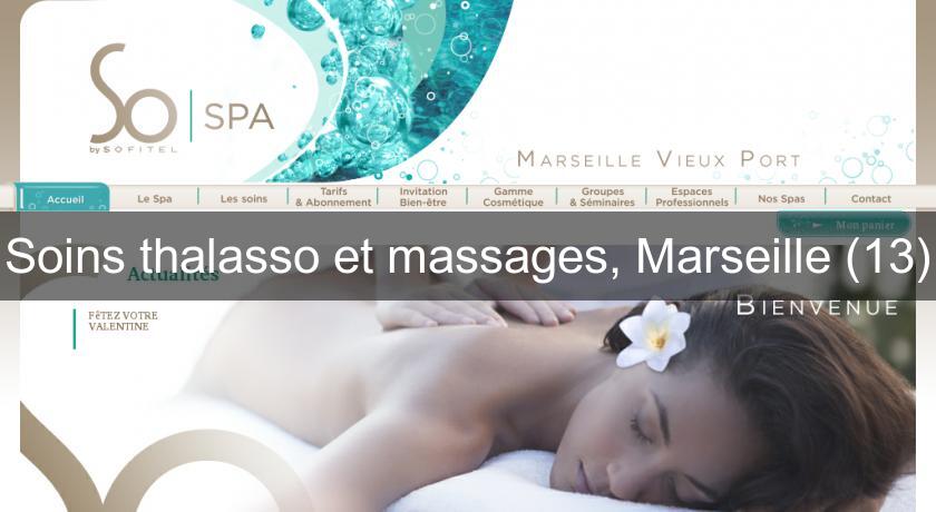 Soins thalasso et massages, Marseille (13) Soins thalasso et massages, Marseille (13)