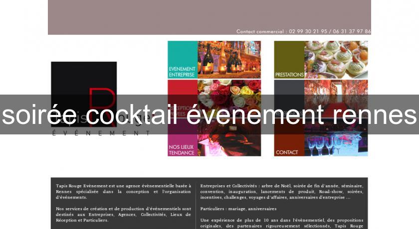 soirée cocktail évenement rennes soirée cocktail évenement rennes