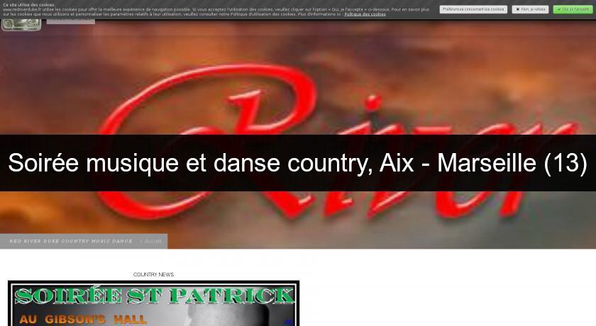 Soirée musique et danse country, Aix - Marseille (13)