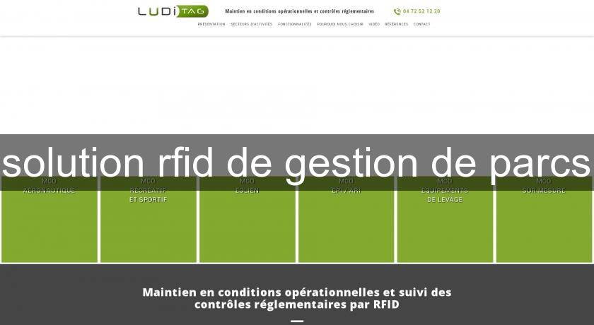 solution rfid de gestion de parcs