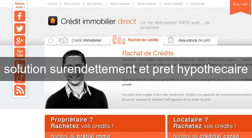 solution surendettement et pret hypothecaire solution surendettement et pret hypothecaire