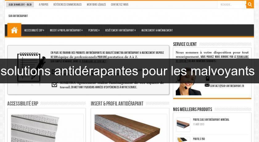 solutions antidérapantes pour les malvoyants solutions antidérapantes pour les malvoyants