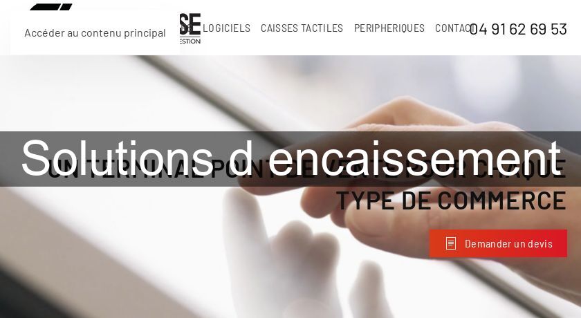 Solutions d'encaissement