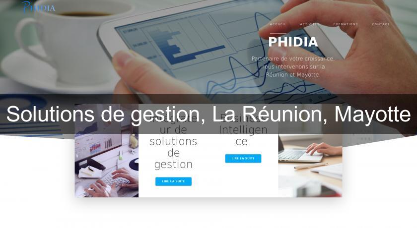 Solutions de gestion, La Réunion, Mayotte Solutions de gestion, La Réunion, Mayotte