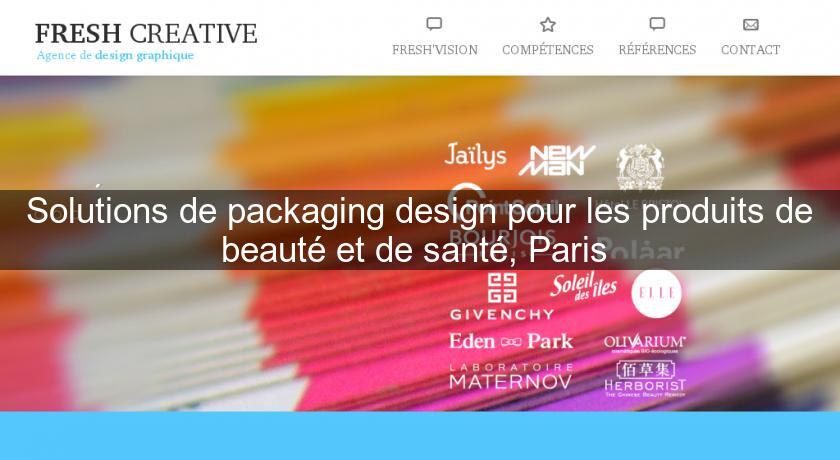 Solutions de packaging design pour les produits de beauté et de santé, Paris Solutions de packaging design pour les produits de beauté et de santé, Paris