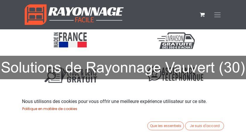 Solutions de Rayonnage Vauvert (30) Solutions de Rayonnage Vauvert (30)