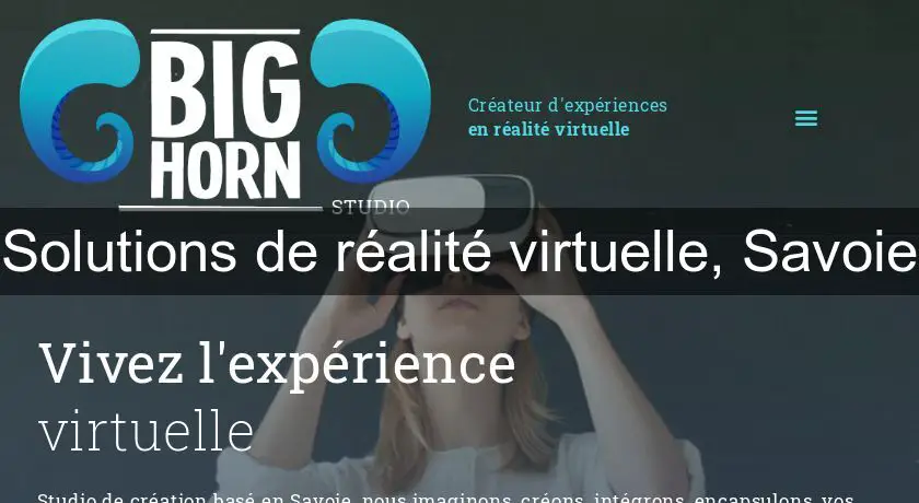 Solutions de réalité virtuelle, Savoie