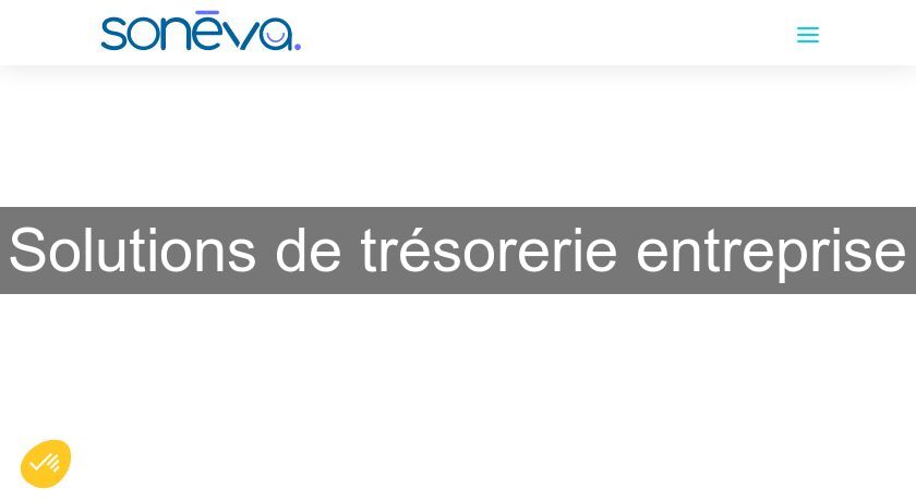 Solutions de trésorerie entreprise