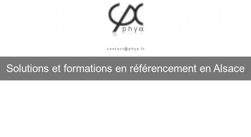 Solutions et formations en référencement en Alsace Solutions et formations en référencement en Alsace