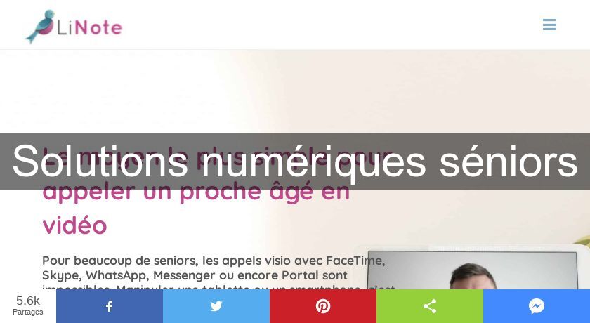 Solutions numériques séniors Solutions numériques séniors