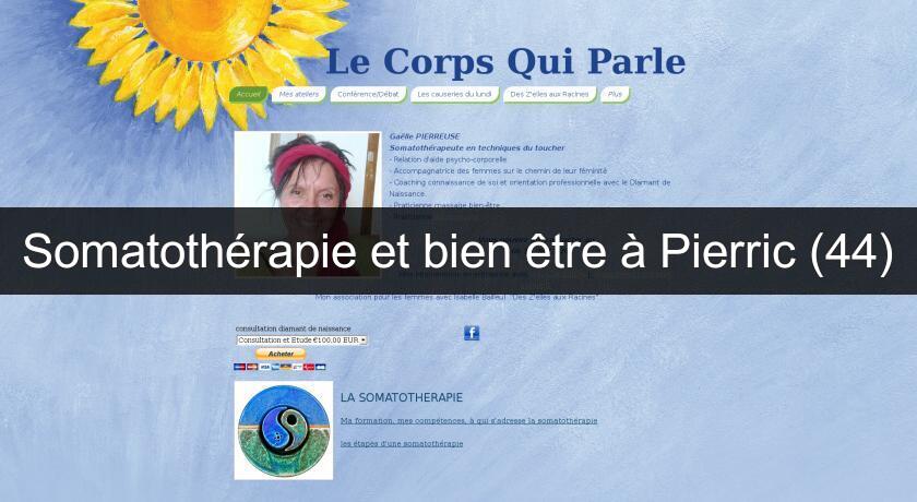 Somatothérapie et bien être à Pierric (44)