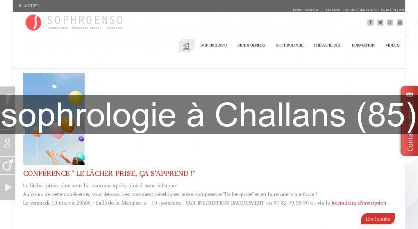 sophrologie à Challans (85) sophrologie à Challans (85)