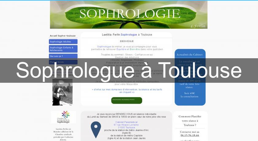 Sophrologue à Toulouse Sophrologue à Toulouse
