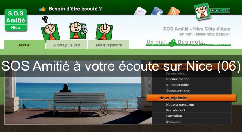 SOS Amitié à votre écoute sur Nice (06) SOS Amitié à votre écoute sur Nice (06)