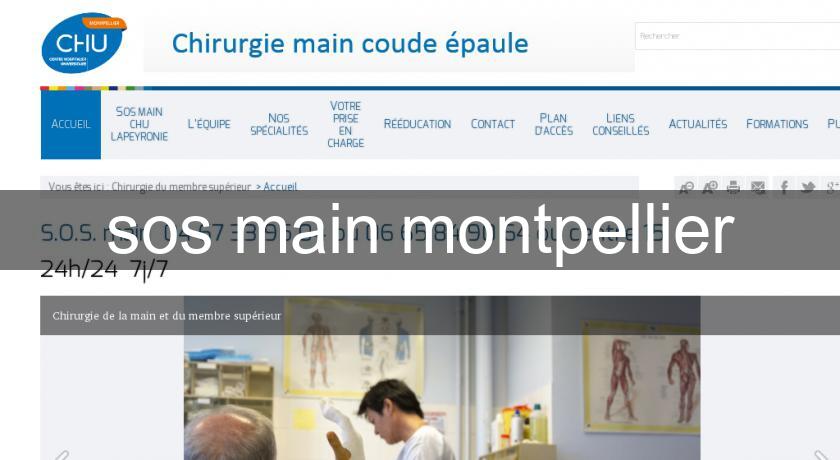 sos main montpellier sos main montpellier