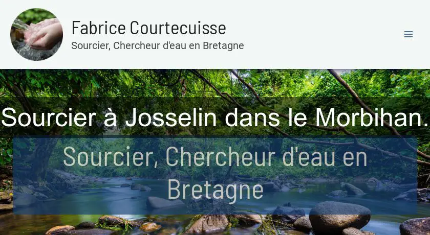 Sourcier à Josselin dans le Morbihan.