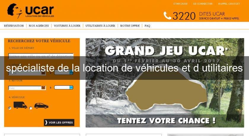 spécialiste de la location de véhicules et d'utilitaires spécialiste de la location de véhicules et d'utilitaires