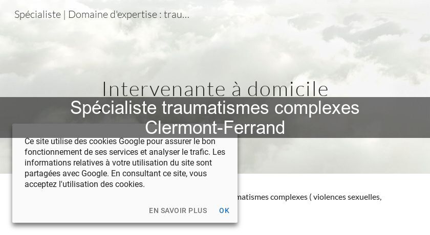 Spécialiste traumatismes complexes Clermont-Ferrand