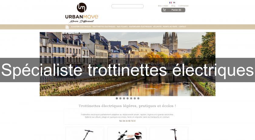 Spécialiste trottinettes électriques Spécialiste trottinettes électriques