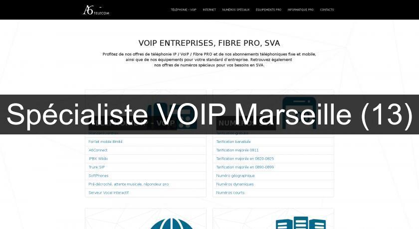 Spécialiste VOIP Marseille (13) Spécialiste VOIP Marseille (13)
