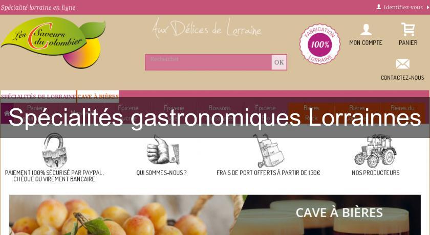 Spécialités gastronomiques Lorrainnes Spécialités gastronomiques Lorrainnes