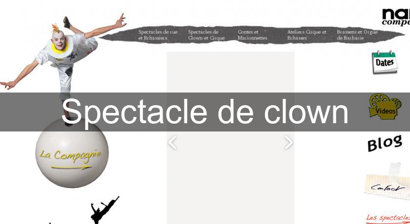 Spectacle de clown