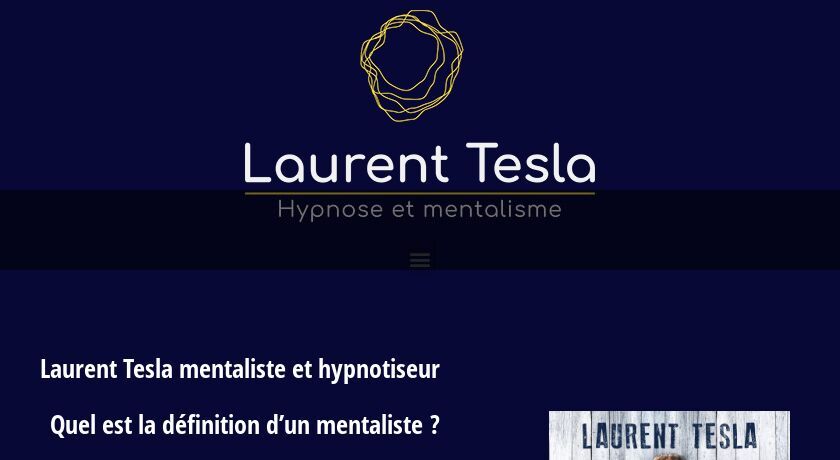 Spectacle de mentalisme de Laurent Tesla
